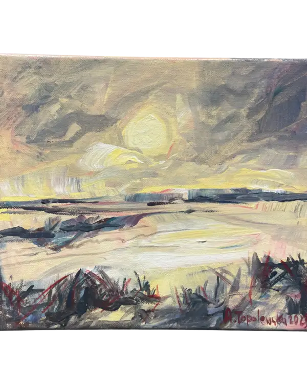 Jeszcze zima  •  30 x 25 cm  •  Agata Topolewska